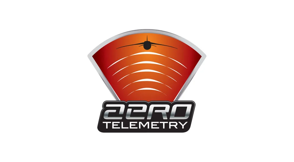 Final AeroTelemetry logo design by dogsofdesign – sleek aerospace branding with modern, technical aesthetic