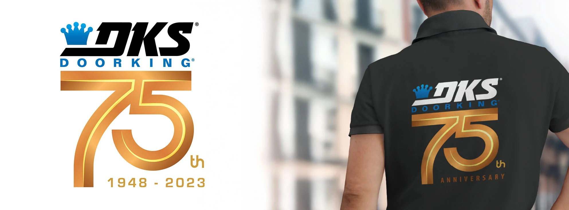 DKS-Doorking-75-years-logo-by-dogs-of-design