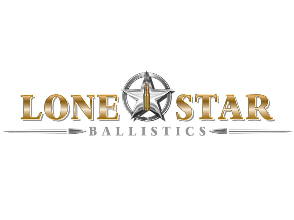 Dogs of Design Lone Star Ballistics logo – custom branding for tactical gear and munitions business