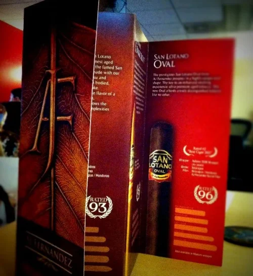 AJ Fernandez Cigars Print Design